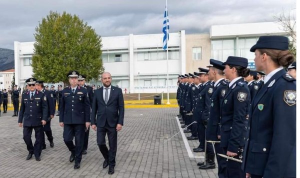 Τελετή Ορκωμοσίας των 1ετών Δοκίμων Υπαστυνόμων στη Σχολή Αξιωματικών Ελληνικής Αστυνομίας