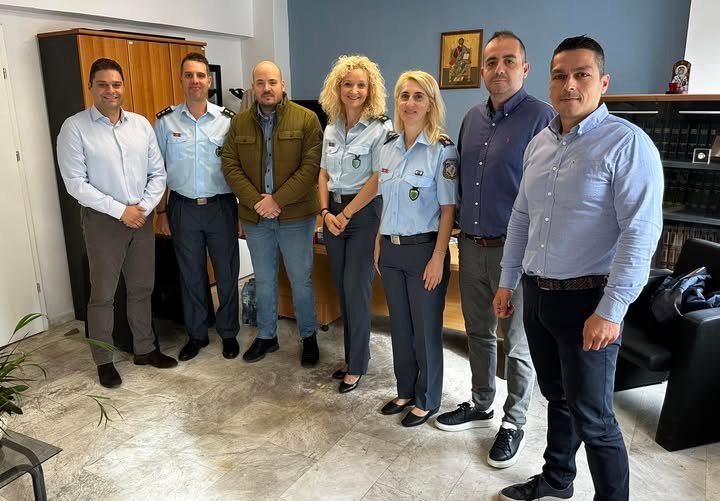 Επίσκεψη της Ένωσής μας στο Αστυνομικό Τμήμα Χαριλάου Αναλήψεως