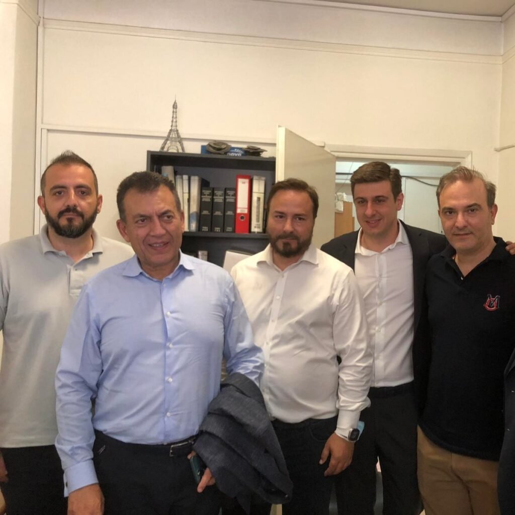 Επίσκεψη του Αναπληρωτή Υπουργού Αθλητισμού κ. Ιωάννη Βρούτση στην Υπηρεσία που υπηρετεί ως διοικητής ο πρόεδρος της Ένωσής μας κ. Ιωάννης Ψαρογιάννης