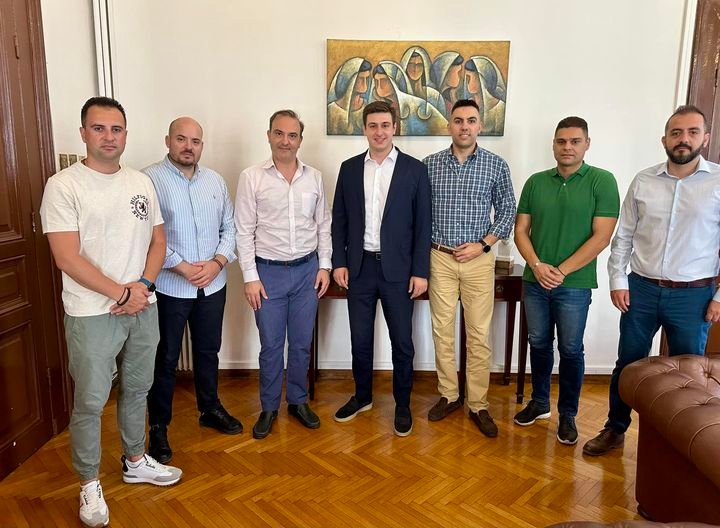 Συνάντηση με τον συντονιστή του Πρωθυπουργικού γραφείου στη Θεσσαλονίκη κ. Γιάννη Παπαγεωργίου