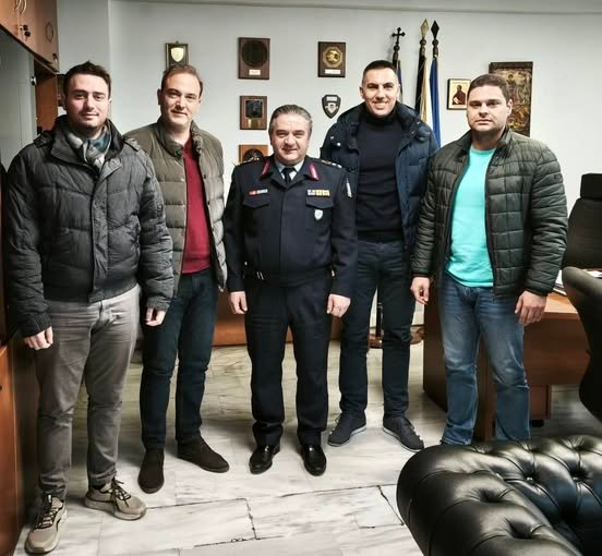 Συνάντηση με τον νέο Γενικό Αστυνομικό Διευθυντή Θεσσαλονίκης Υποστράτηγο κ. ΤΖΗΜΑ Γεώργιο