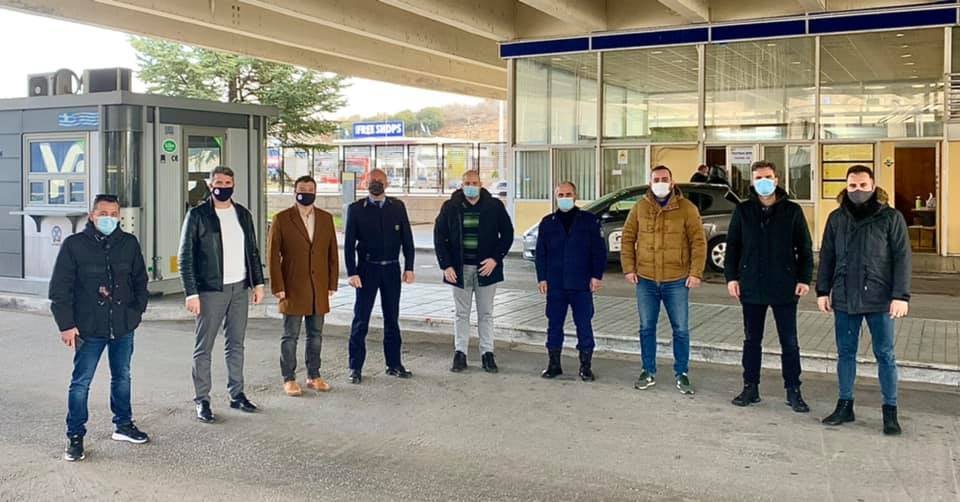 Επίσκεψη των  Ενώσεων  Αξιωματικών Κεντρικής Μακεδονίας και Ανατολικής Μακεδονίας & Θράκης στο Τμήμα Διαβατηριακού Ελέγχου Προμαχώνα της Διεύθυνσης Αστυνομίας Σερρών. Δωρεά φορητών ασύρματων πομποδεκτών