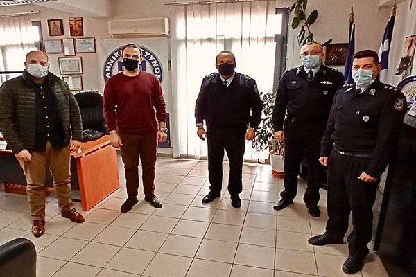 Επίσκεψη του προεδρείου μαζί με εκλεγμένους αντιπροσώπους της Ένωσής μας στη ΔΙΕΥΘΥΝΣΗ ΑΣΤΥΝΟΜΙΑΣ ΗΜΑΘΙΑΣ και συνάντηση με τον οικείο Αστυνομικό Διευθυντή
