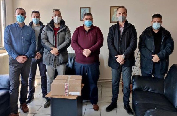 Επίσκεψη της Ένωσής μας στην Υποδιεύθυνση Τεχνικών Εφαρμογών Βορείου Ελλάδος– Παράδοση ηλεκτρονικού υπολογιστή