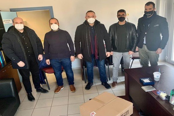 Επίσκεψη της Ένωσής μας στην Υποδιεύθυνση Οικονομικής Αστυνομίας Βορείου Ελλάδος – Παράδοση ηλεκτρονικού υπολογιστή