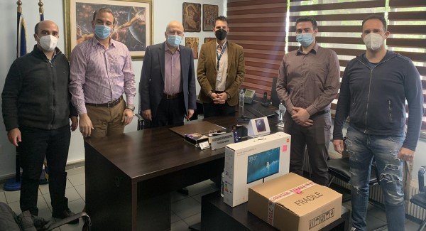 Επίσκεψη της Ένωσής μας στη Διεύθυνση Αστυνόμευσης Κρατικού Αερολιμένα Θεσσαλονίκης (Δ.Α.Κ.Α.Θ.) και στην Ειδική Κατασταλτική Αντιτρομοκρατική Μονάδα (Ε.Κ.Α.Μ.).– Παράδοση υλικοτεχνικού εξοπλισμού