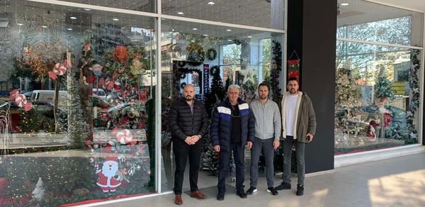 Ευχαριστίες της Ένωσής μας προς την επιχείρηση εποχιακών ειδώνMagic Seasons