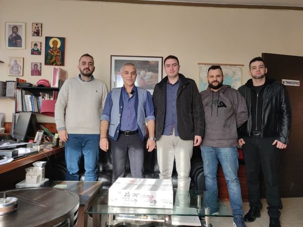 Επίσκεψη της Ένωσής μας στην Υποδιεύθυνση Ειδικών Αστυνομικών Δυνάμεων Βορείου Ελλάδος- Παράδοση φορητού ηλεκτρονικού υπολογιστή