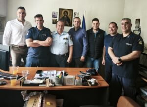 Η Ένωσή μας στο Α.Τ. Θερμαϊκού – Παράδοση υλικοτεχνικού εξοπλισμού